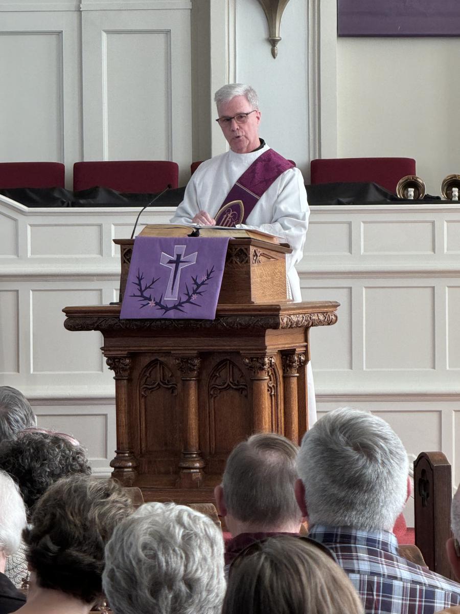 Deacon Ed Lenten Ecumenical Service